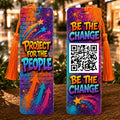 Project for the People Double-Sided Aluminum Bookmark