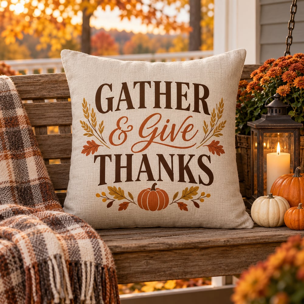 Fall Decorative Pillow Covers