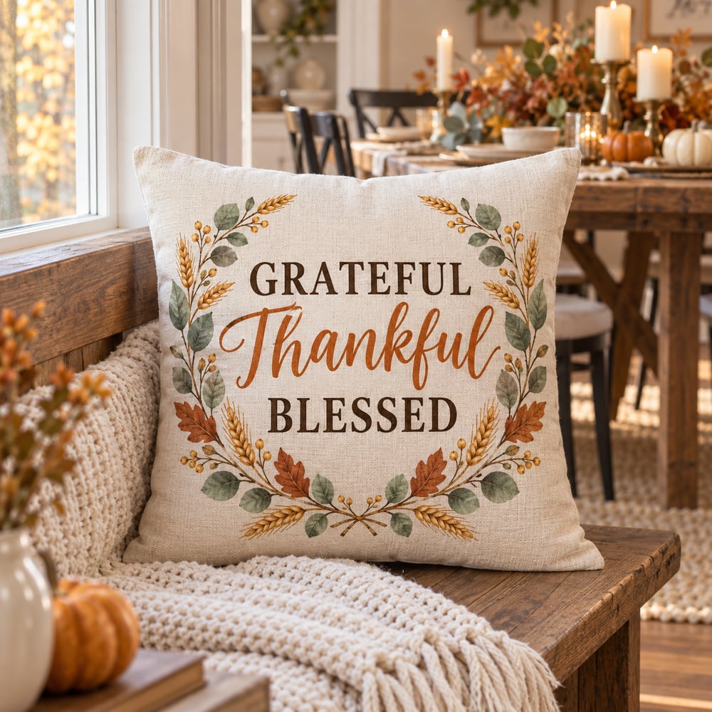 Fall Decorative Pillow Covers