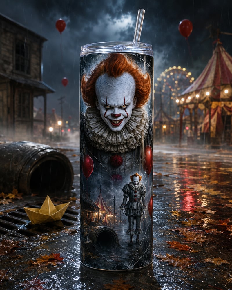 Halloween Horror Movie 20 oz Skinny Tumbler Collection